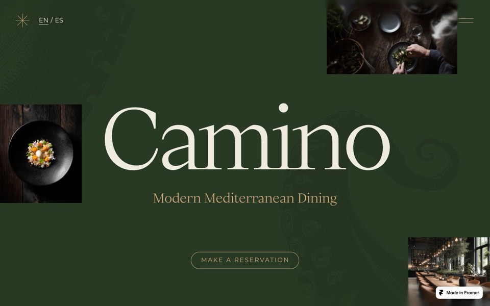 Camino — website design by System.Supply™